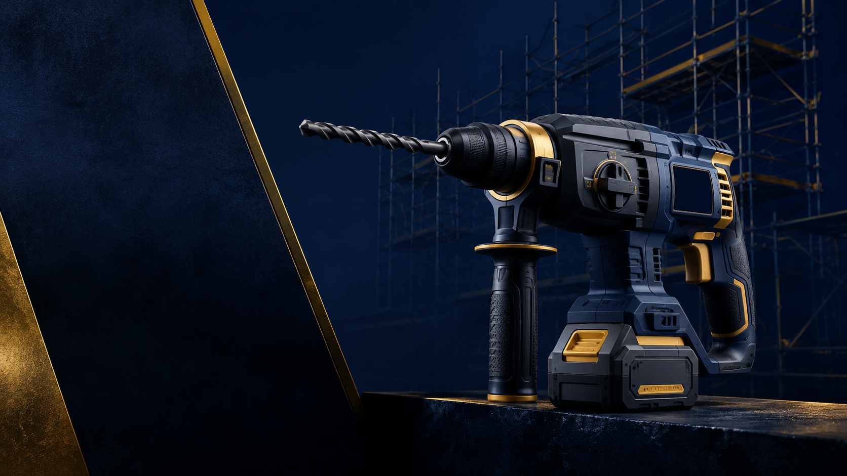 Emerj Industrial power tools display